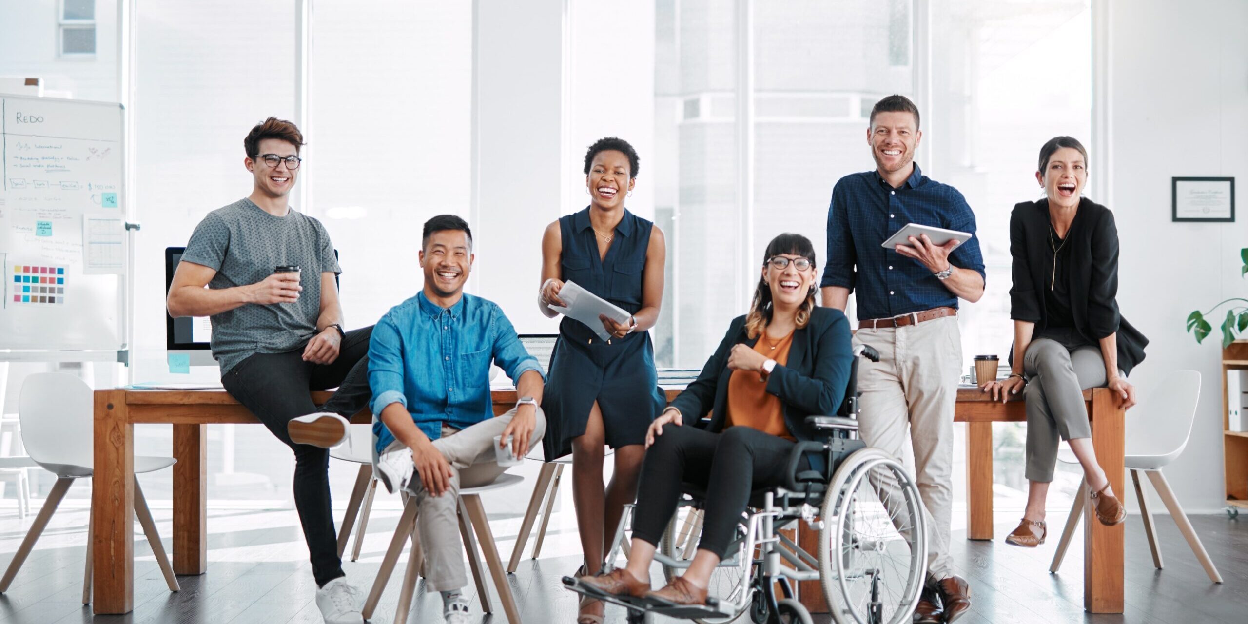 Employees Images: Various Employees Smiling