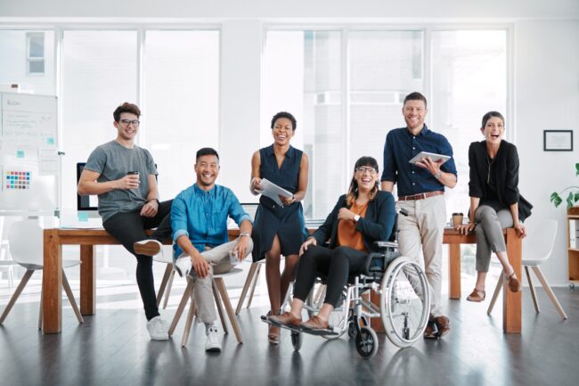 Employees Images: Various Employees Smiling