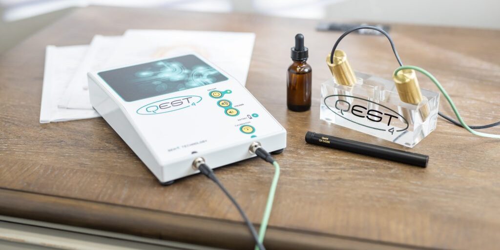 Qest4 hardware system Qest4 bioenergetic testing system
