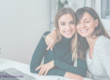 Two women at work