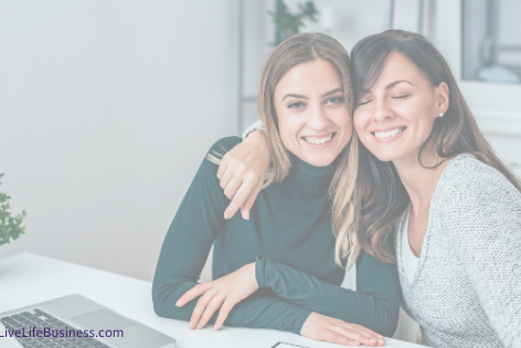 National Make a Friend Day LLBC Blog (Facebook Cover) Two women at work