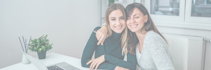 National Make a Friend Day LLBC Blog (Facebook Cover) Two women at work